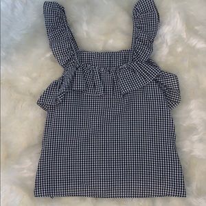 checked blouse
